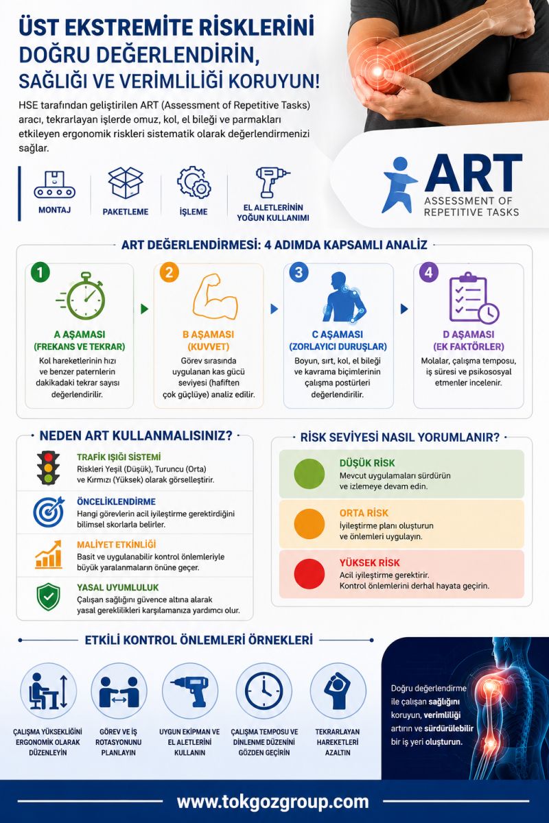 art tool tekrarlı hareker ergonomisi